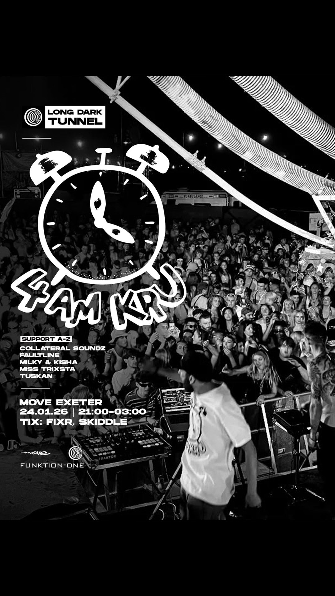 Set the alarm... @4amkrulondon Saturday 24th January 2026 9pm - 3am ...