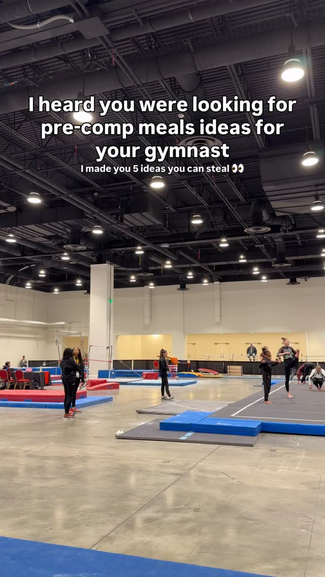 Save, share and TUMBLE with these pre-comp meal ideas for your gymnast ...