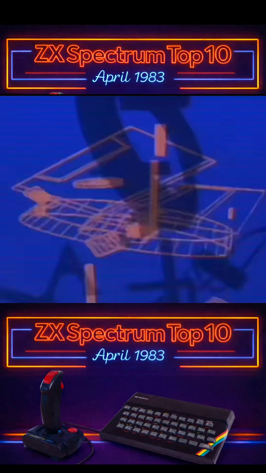 ZX Spectrum Games from 1983. #zxspectrum #80sgames #computergames