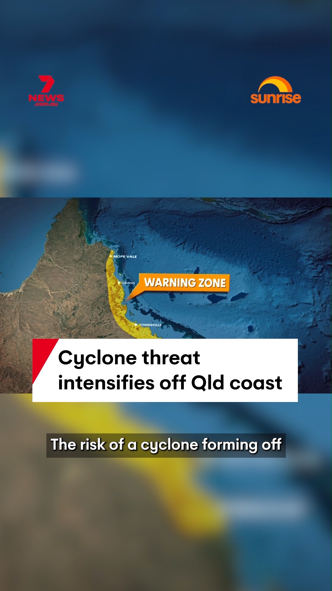 The Bureau of Meteorology says there is a 45 per cent chance a tropical ...