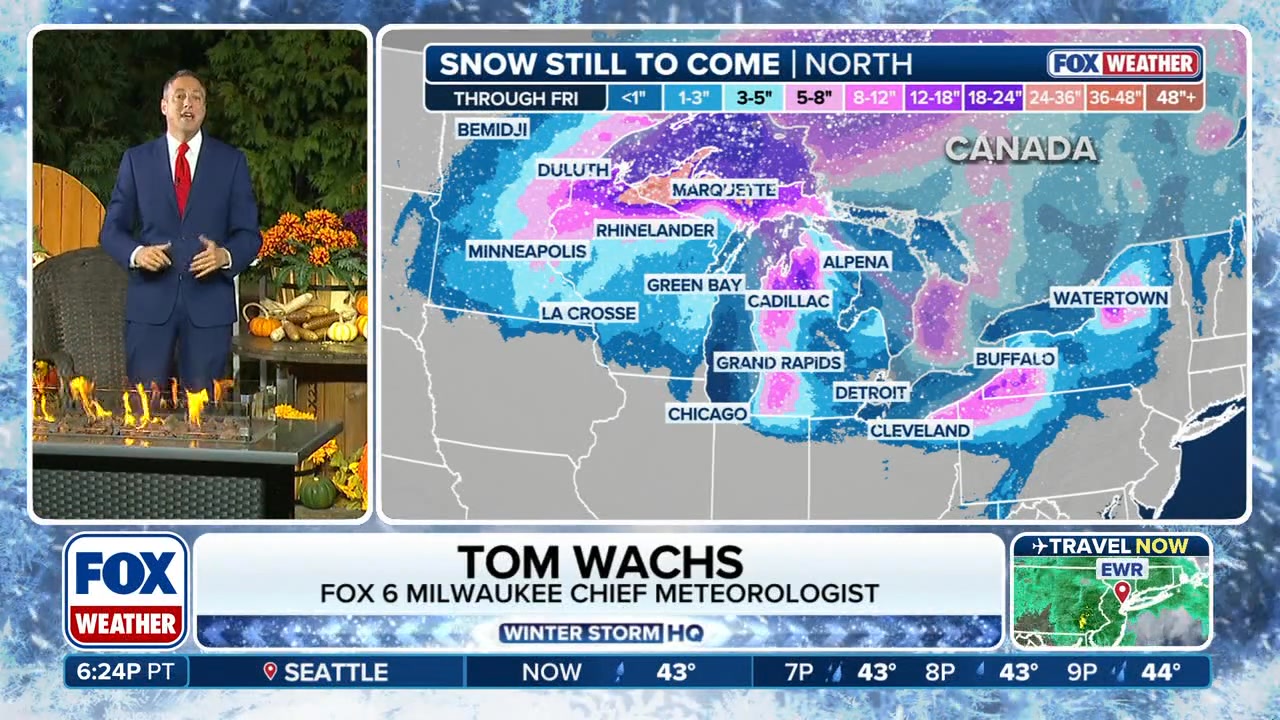 11/25: It is busy across the Upper-Midwest on this Tuesday night. I ...