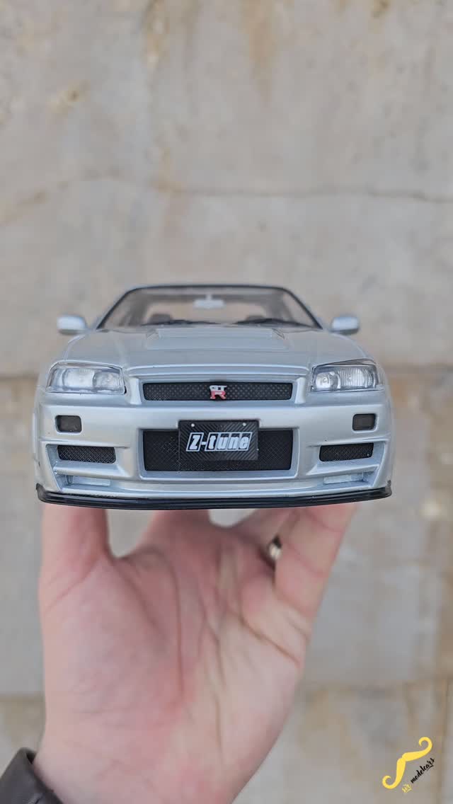 Nissan Skyline GT-R R34 Z-Tune with NISMO Parts 1999 Silver