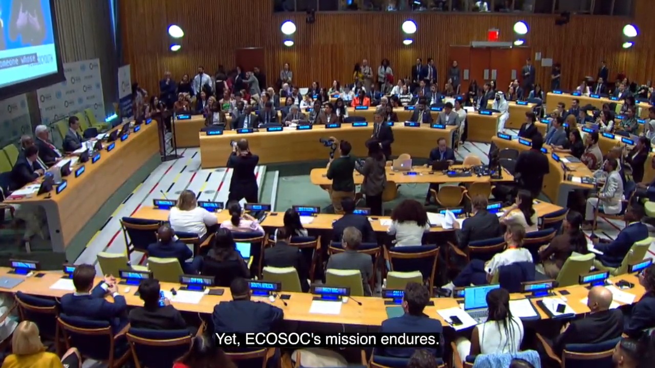 This month, ECOSOC celebrates 80 years of bringing nations together for ...