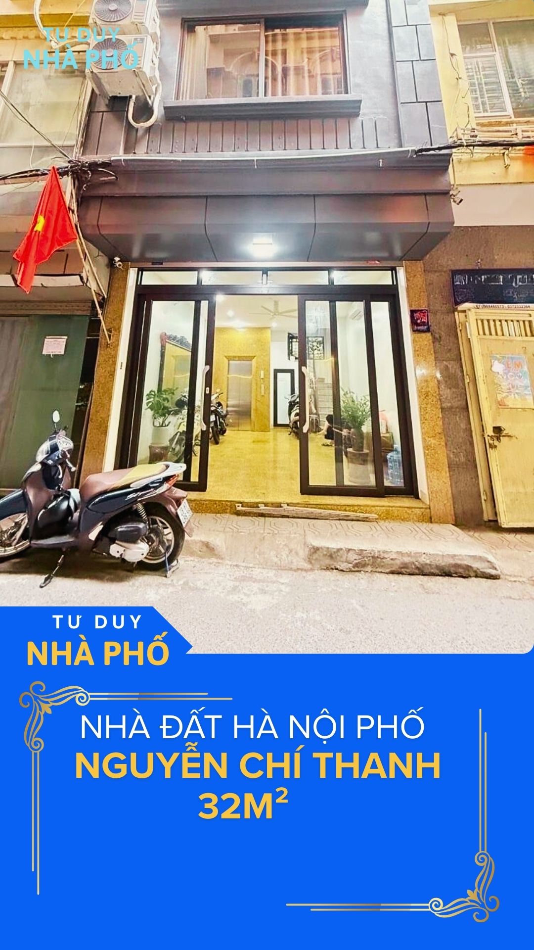 Nhà đất Hà Nội | Phố Nguyễn Chí Thanh 32m² x 6 Tầng, Thang máy, ô tô ...