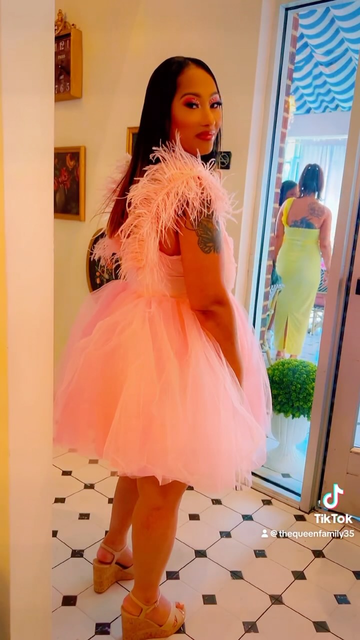 virgo birthday dress Celebration with Pink and Cake in September 2025 Color:LIGHT IVORY/LIGHT IVORY