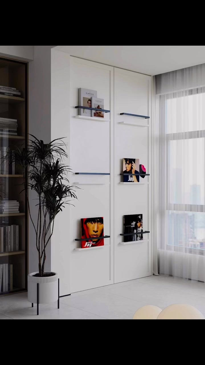 Hidden Laundry cabinet 🧺💡 💫 • • #Laundrycabinet #shelvingsolutions # ...