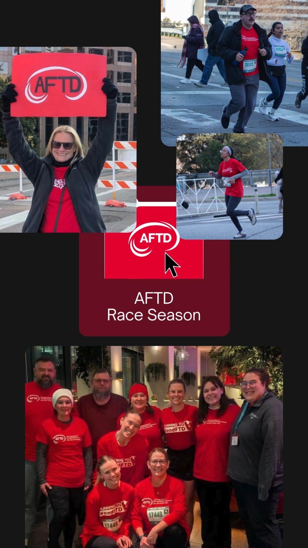 Join the AFTD-Team Race Season and help bring awareness to families ...