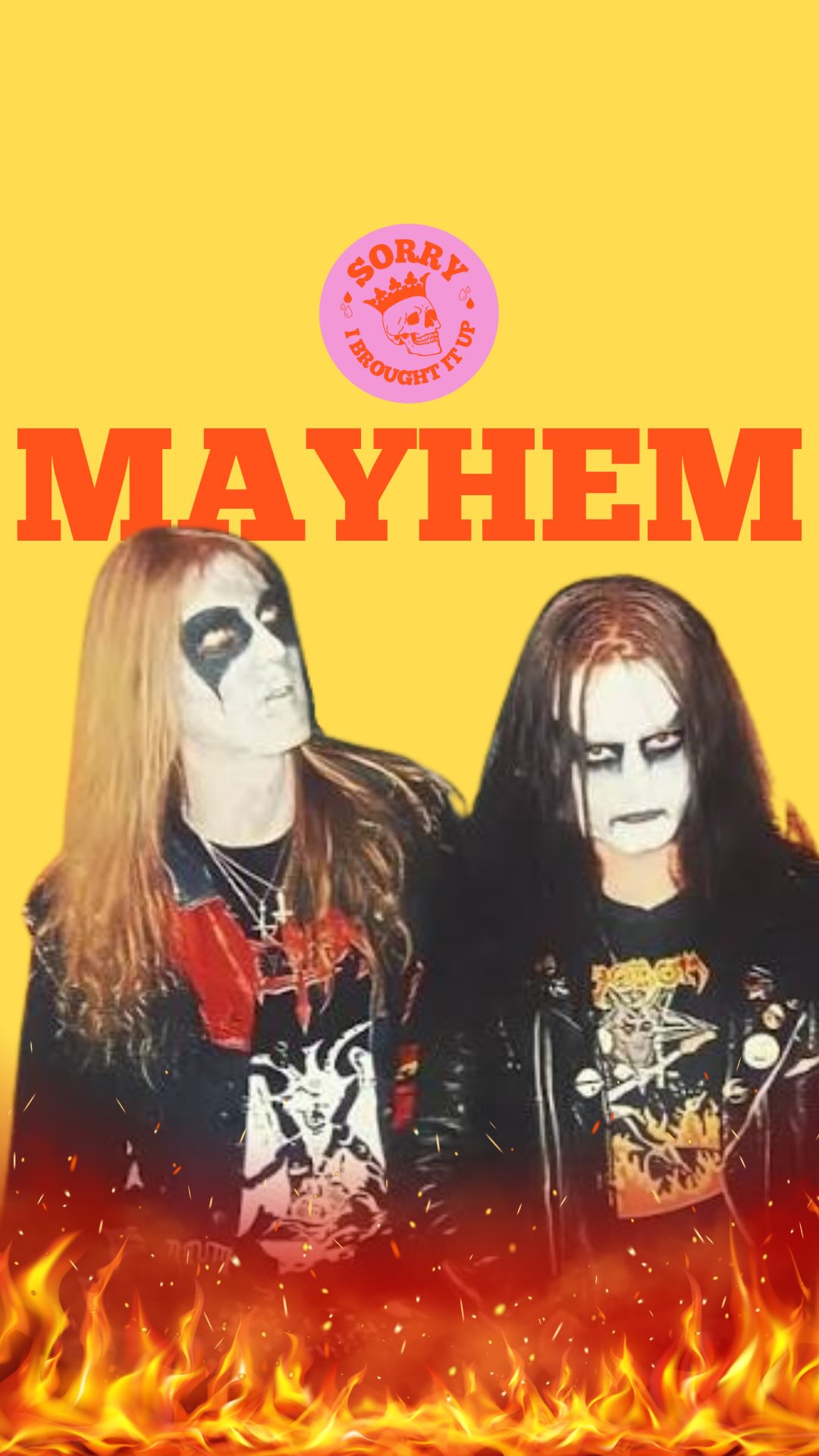 True Norwegian black metal band Mayhem