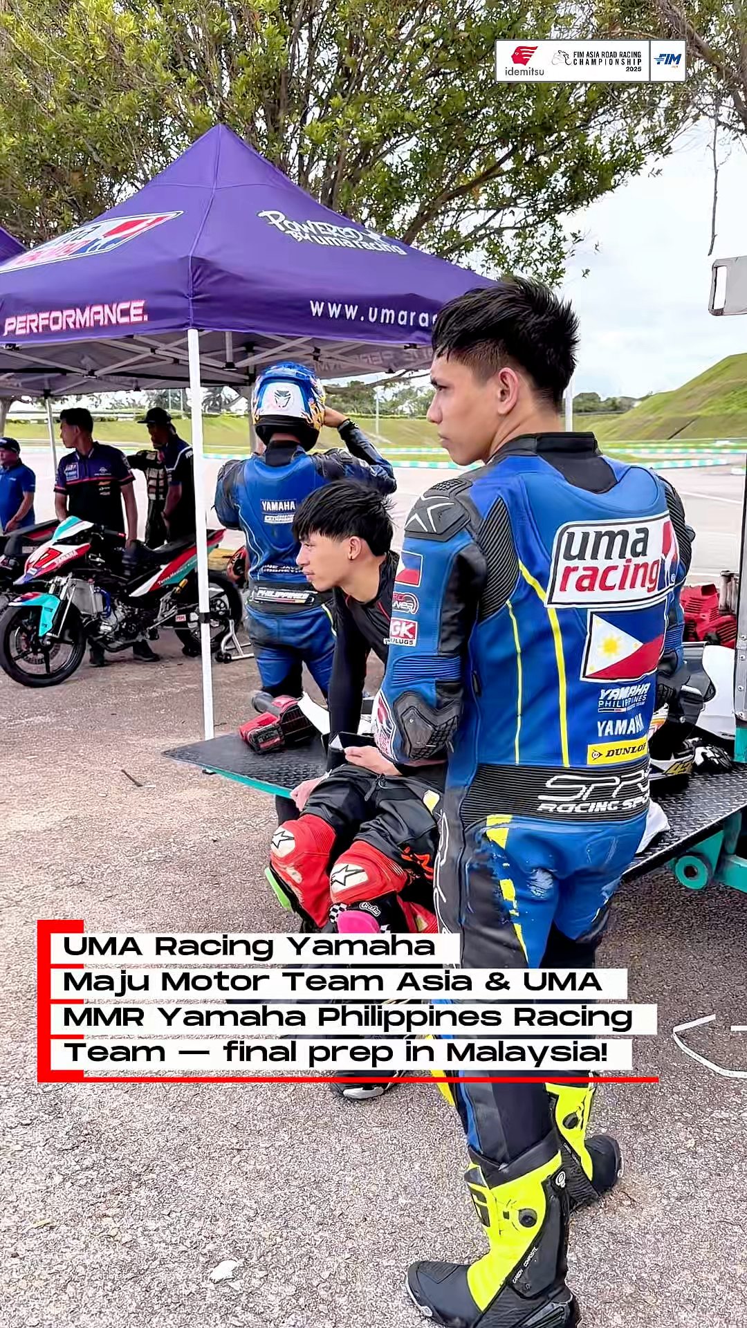 UMA Racing Yamaha Maju Motor Asia Team 🇲🇾 & UMA MMR Yamaha Philippines ...
