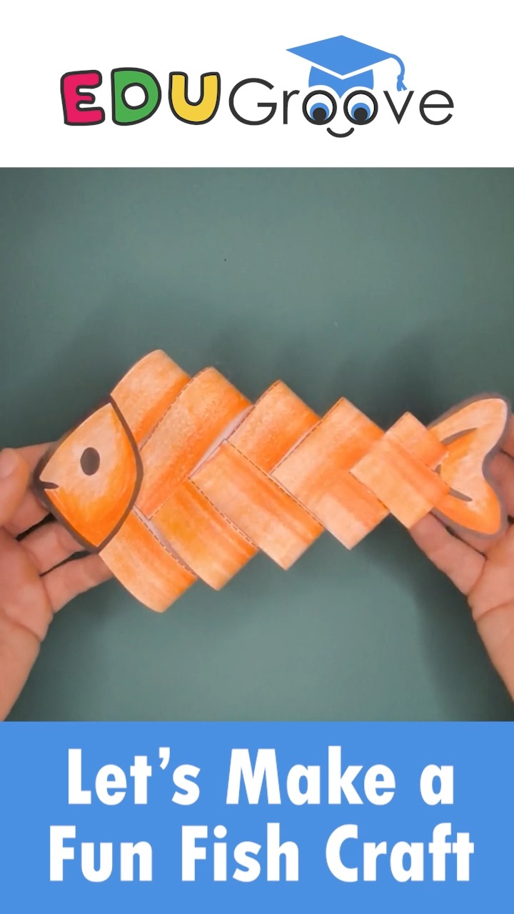 Let's Make a Fun Fish Craft #teacherlife #kindergarten #craftideas # ...