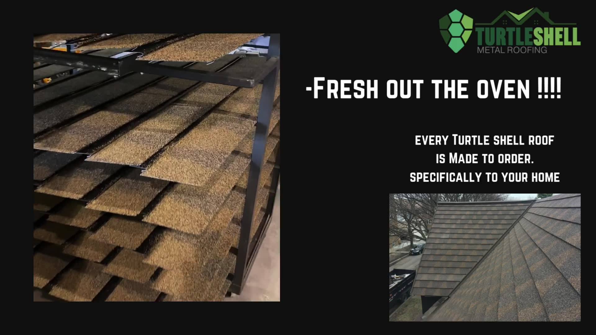 Turtle Shell Metal Roofing