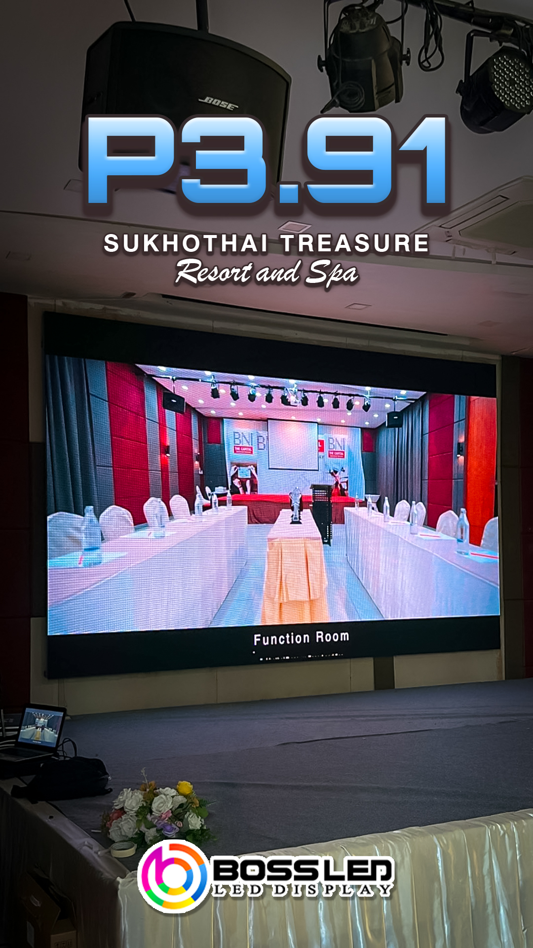 Boss LED ขอขอบพระคุณ Sukhothai Treasure Resort and Spa ที่ให้ความไว้ ...