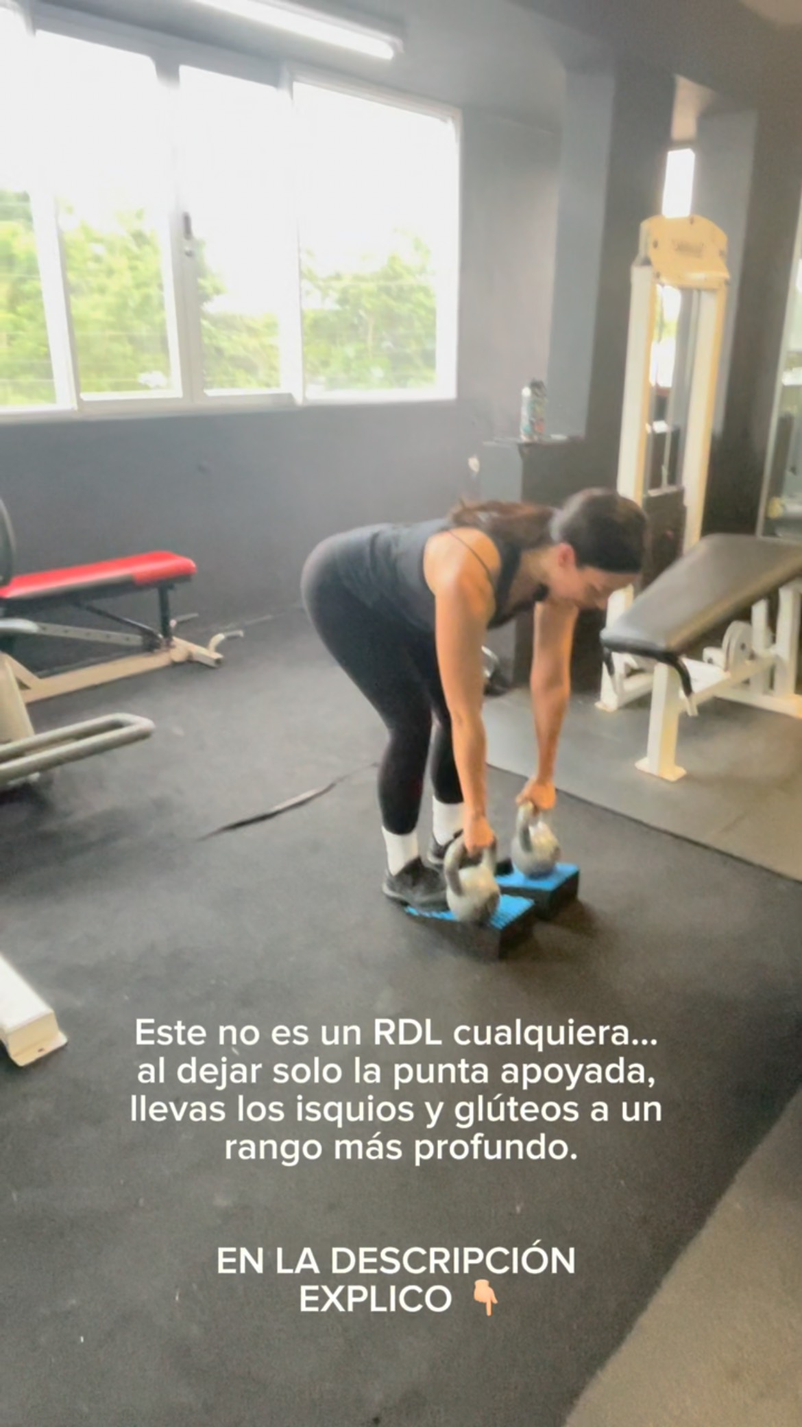 RDL con talones fuera Este no es un RDL cualquiera… al dejar solo la ...