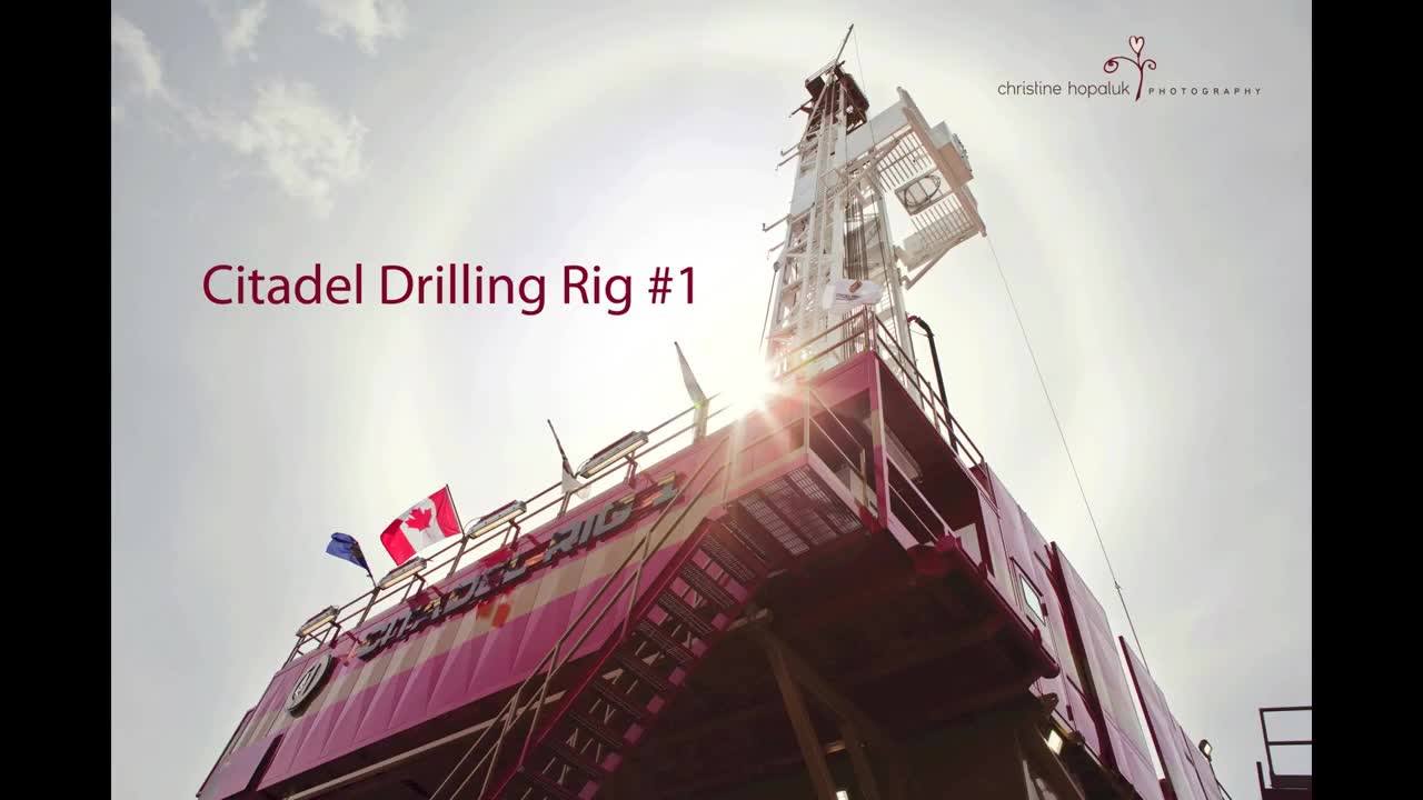 Time Elapsed Video of Citadel Rig 1 