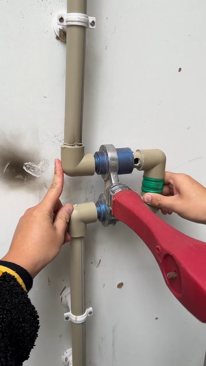 How to Fix PVC Pipe Leakage with Simple Trick | DIY Plumbing Hack # ...