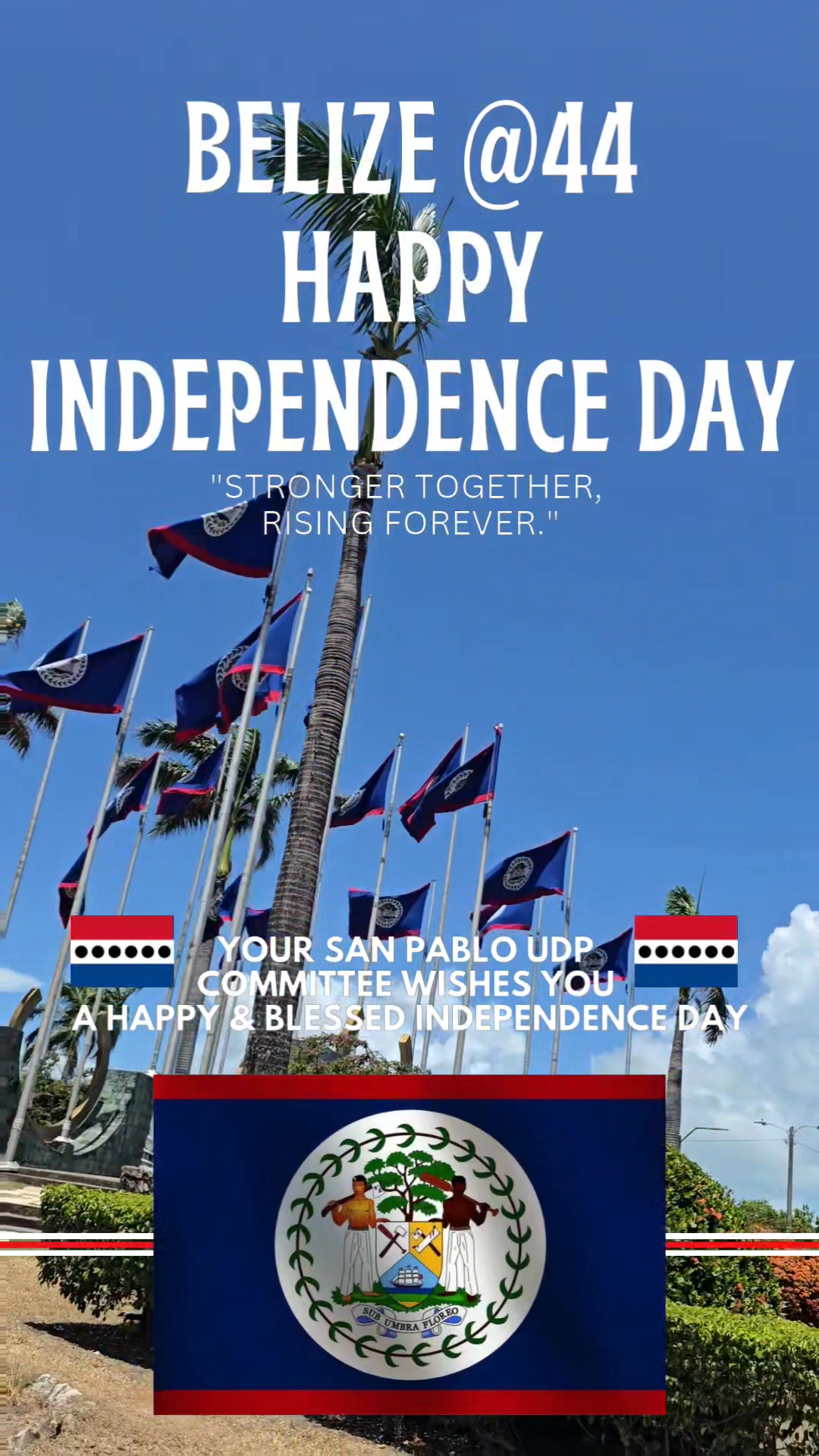 Today, we honor-the courage of our founders, the strength of our people ...