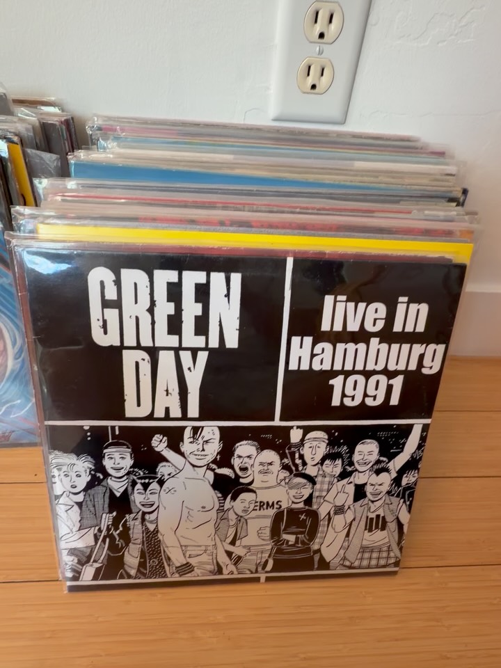GREEN DAY Live in Hamburg 1991 LPレコード GREEN DAY Live in