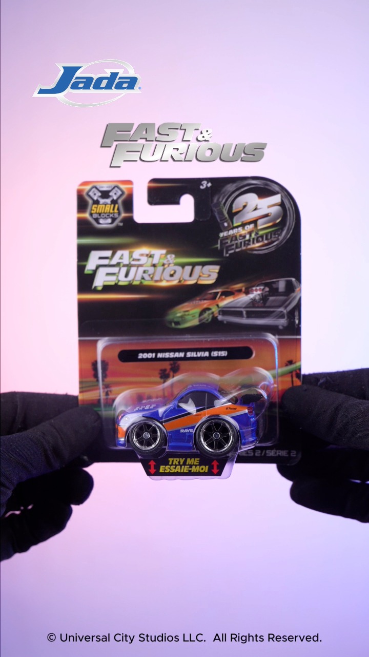 Fast & Furious 1:43rd Small Blocks Nissan S15 AKA “Mona Lisa