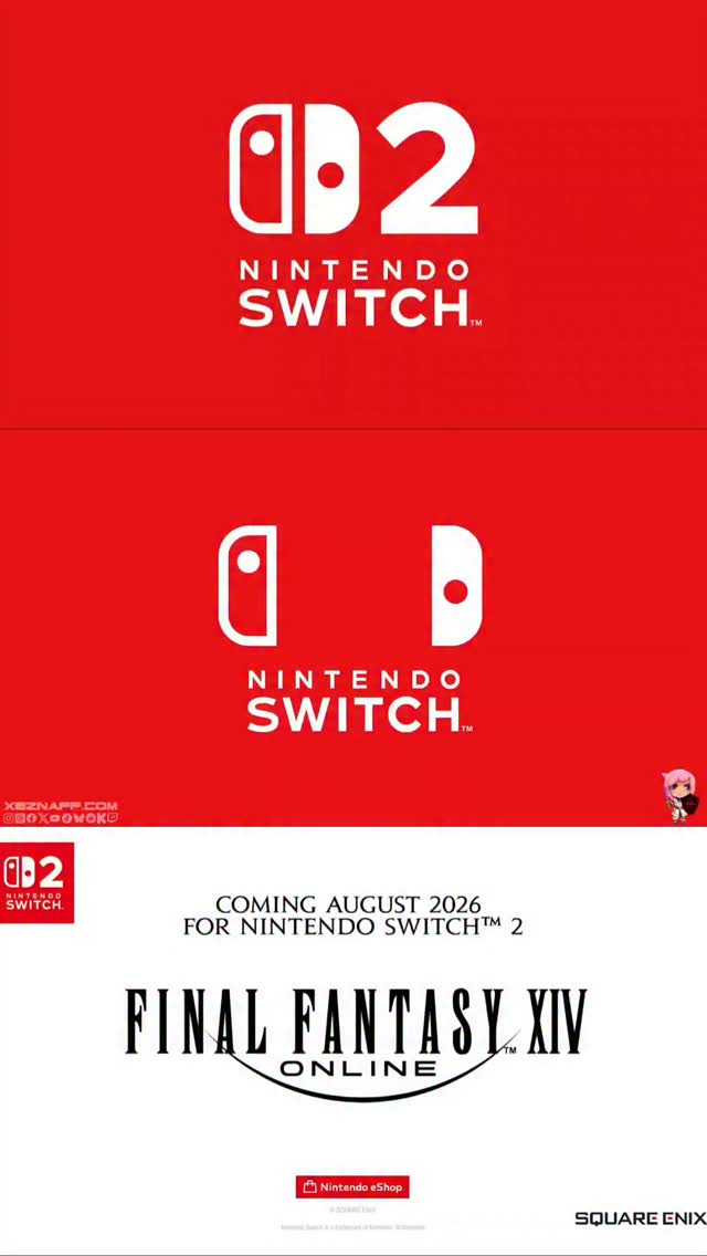 Final Fantasy XIV – Gameplay Trailer – Nintendo Switch 2 FINAL