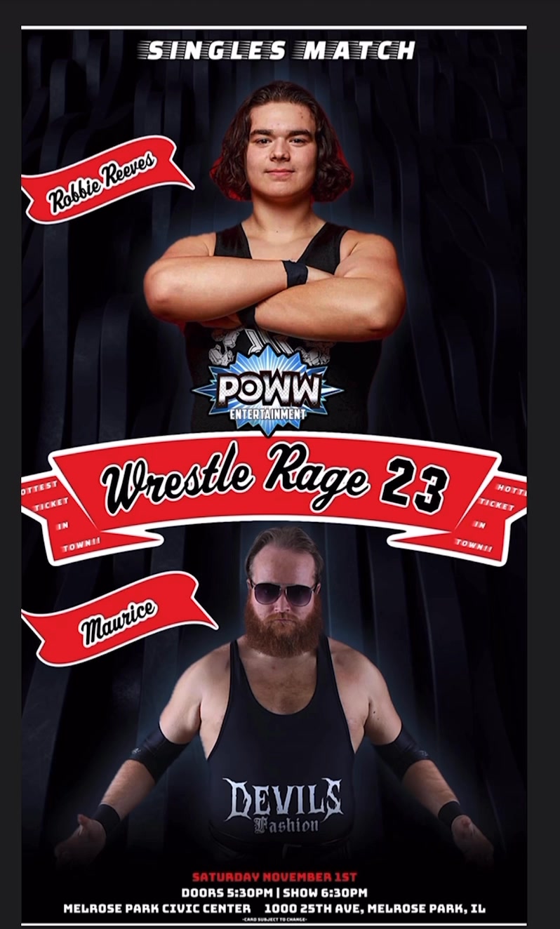 LIVE PRO WRESTLING…THIS SATURDAY — POWW Entertainment presents: POWW ...