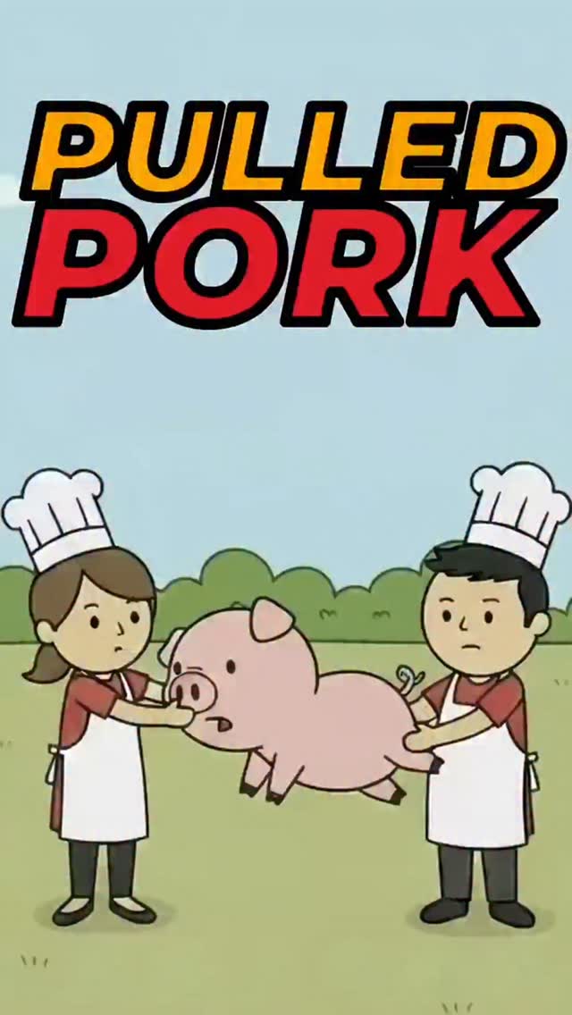 The real pulled pork #tenwastedseconds #reel #funny #pulledpork # ...