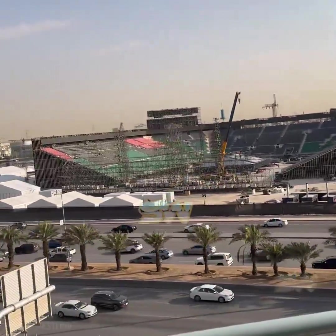 New video shows the stadium that has been built in Saudi Arabia for the ...