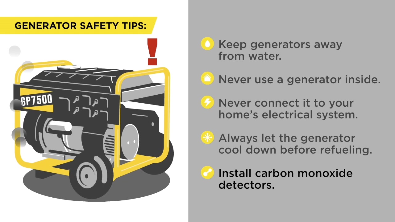 Many of you are prepping your portable generators in advance of the ...