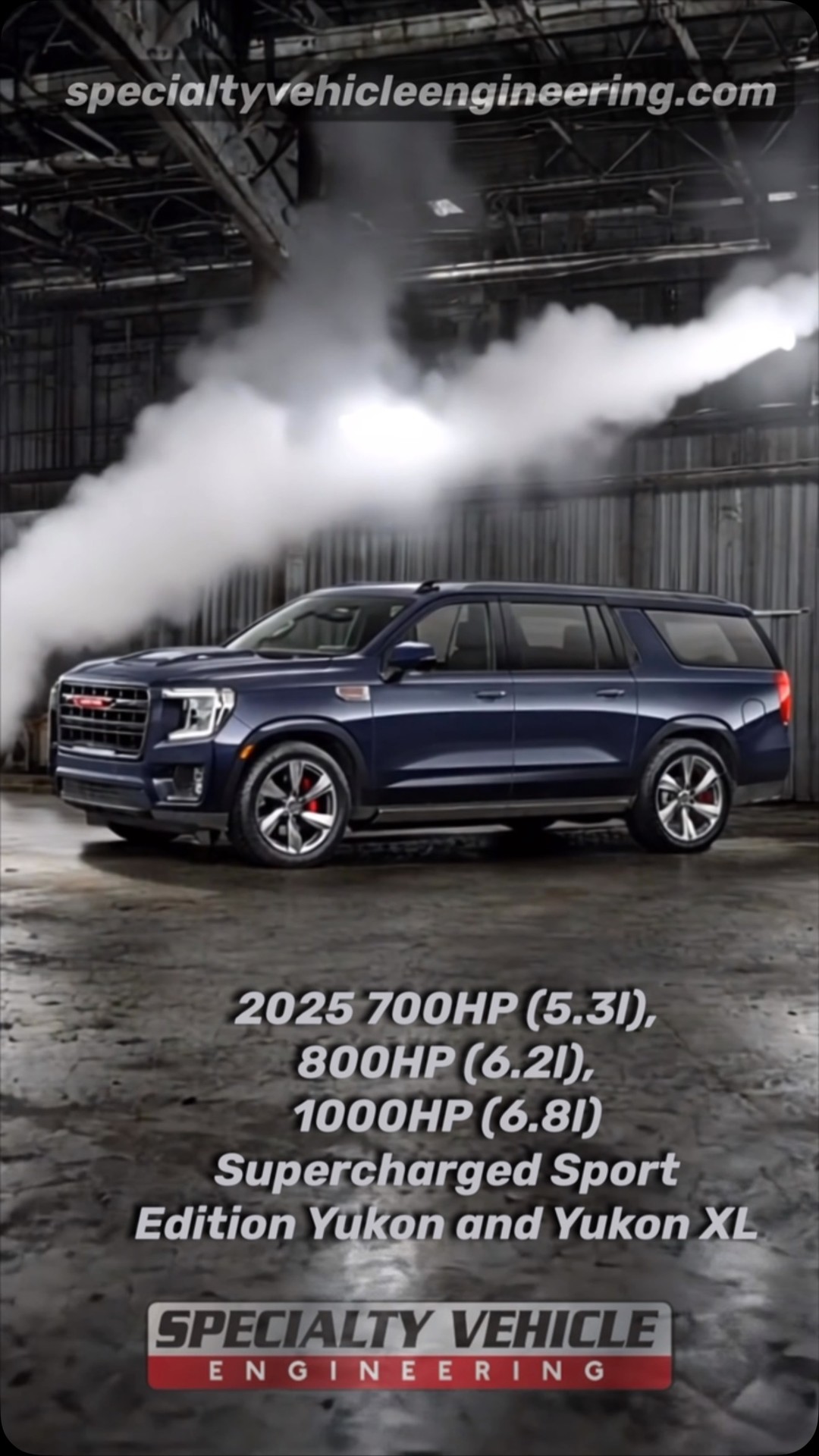 The new for 2025 (5.3l), 800HP (6.2l), and 1000HP (6.8l) Supercharged ...