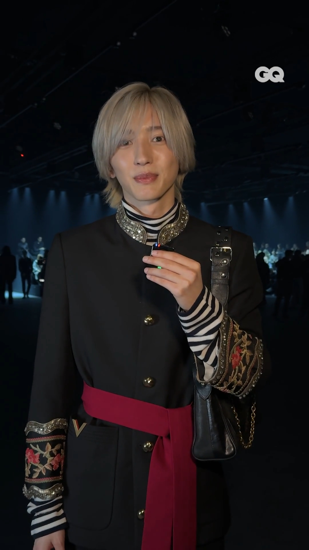 なにわ男子の道枝駿佑がヴァレンティノのショーに来場。 今日のルックの ポイントは？ @gqjapan をフォローして 2026 春夏 ...