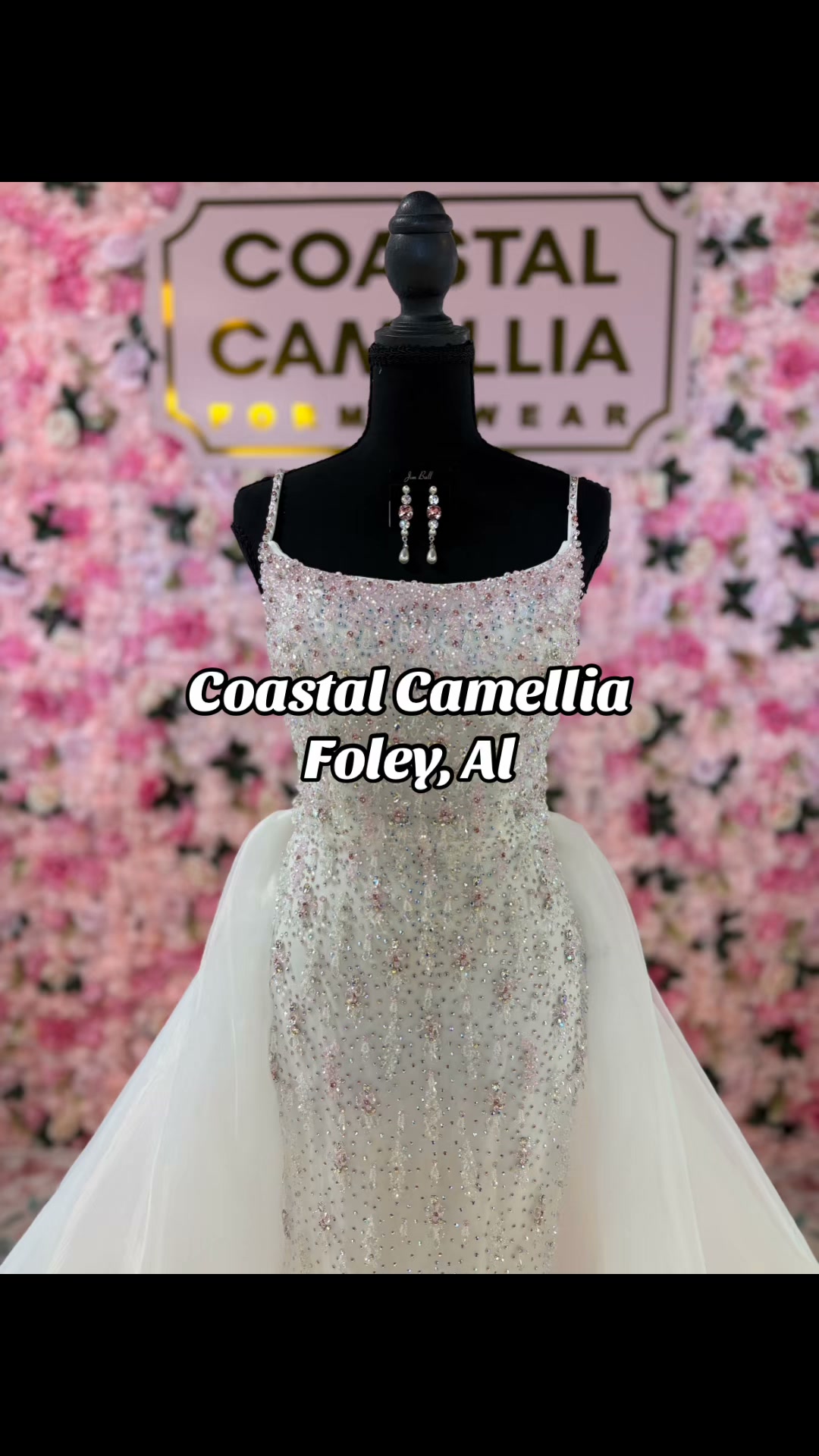 👗 We proudly offer the largest selection on the coast of all the hottest designers in all sizes, styles, and price ranges with a 5 star experience to match! 👗 , We aren’t just a shop- We are a 