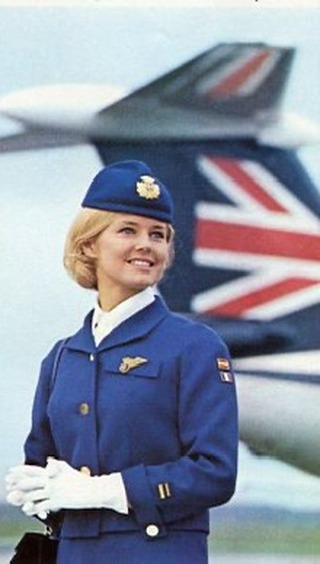 18 British Airways cabin crew uniforms spanning eight decades land