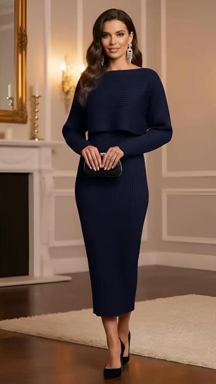 amelia knit dress ✨ – Our Bestseller Now Half Price ✨, The dress for every season is now 50% off! Super soft ribbed knit dress with jumper, available in a variety of colours., Shop here : published_date:2025-10-22T16:57:18Z