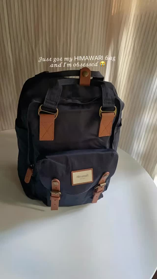 himawari backpack mini Girls Vintage Waterproof School Backpack, 14.9" Laptop for Women (HM-38#) : Electronics Laptop Backpacks Himawari Backpack Mini