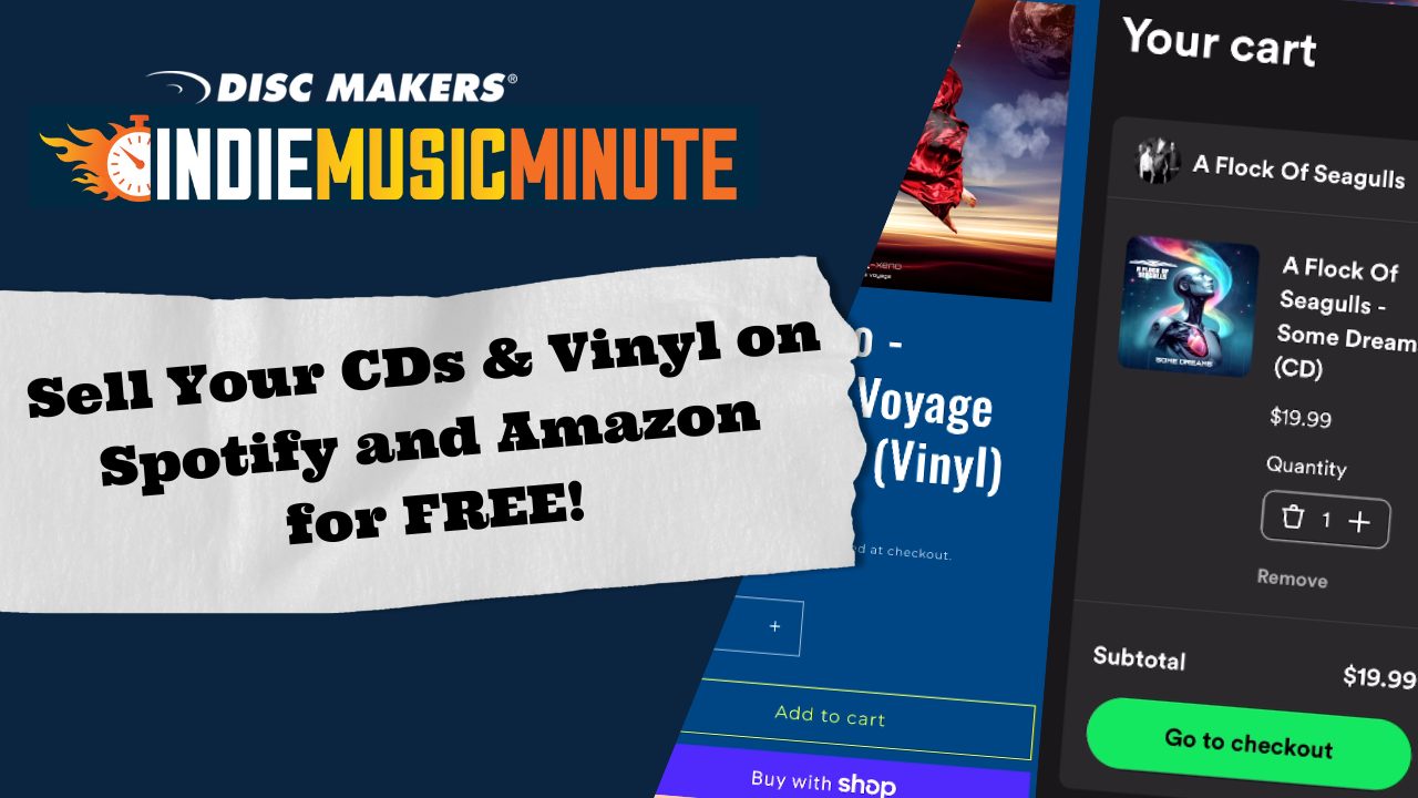 You made the CDs. You made the vinyl. Now what? We’ve got you covered ...