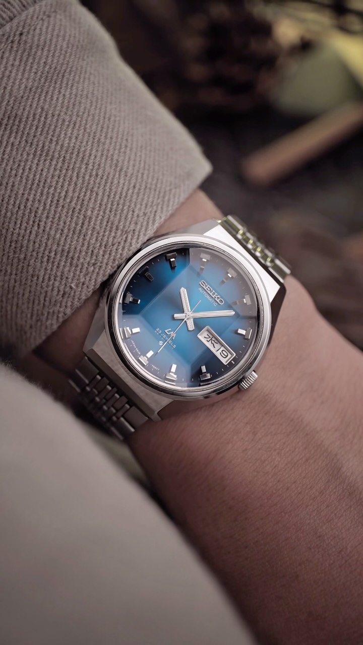 1969 Seiko Lord Matic watch with full kanji day wheel