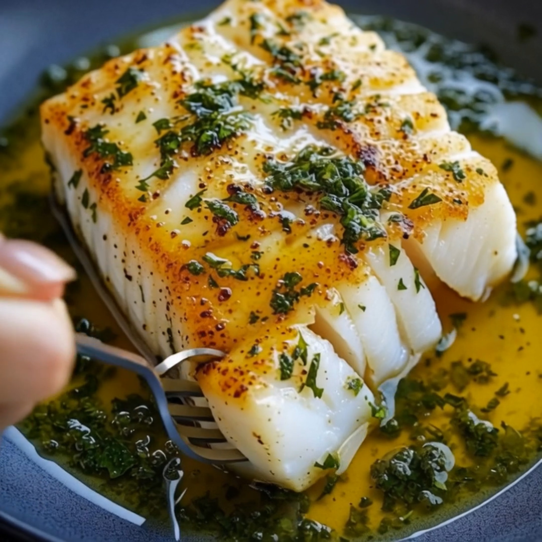 🌿 Elegant Herb Butter Cod That Melts in Your Mouth 🐟💛 - Recipe in First ...