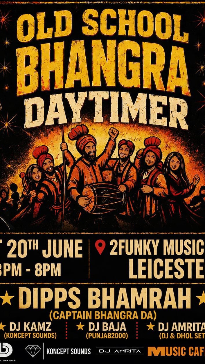 We're taking it right back to the Golden Era of Bhangra - no new