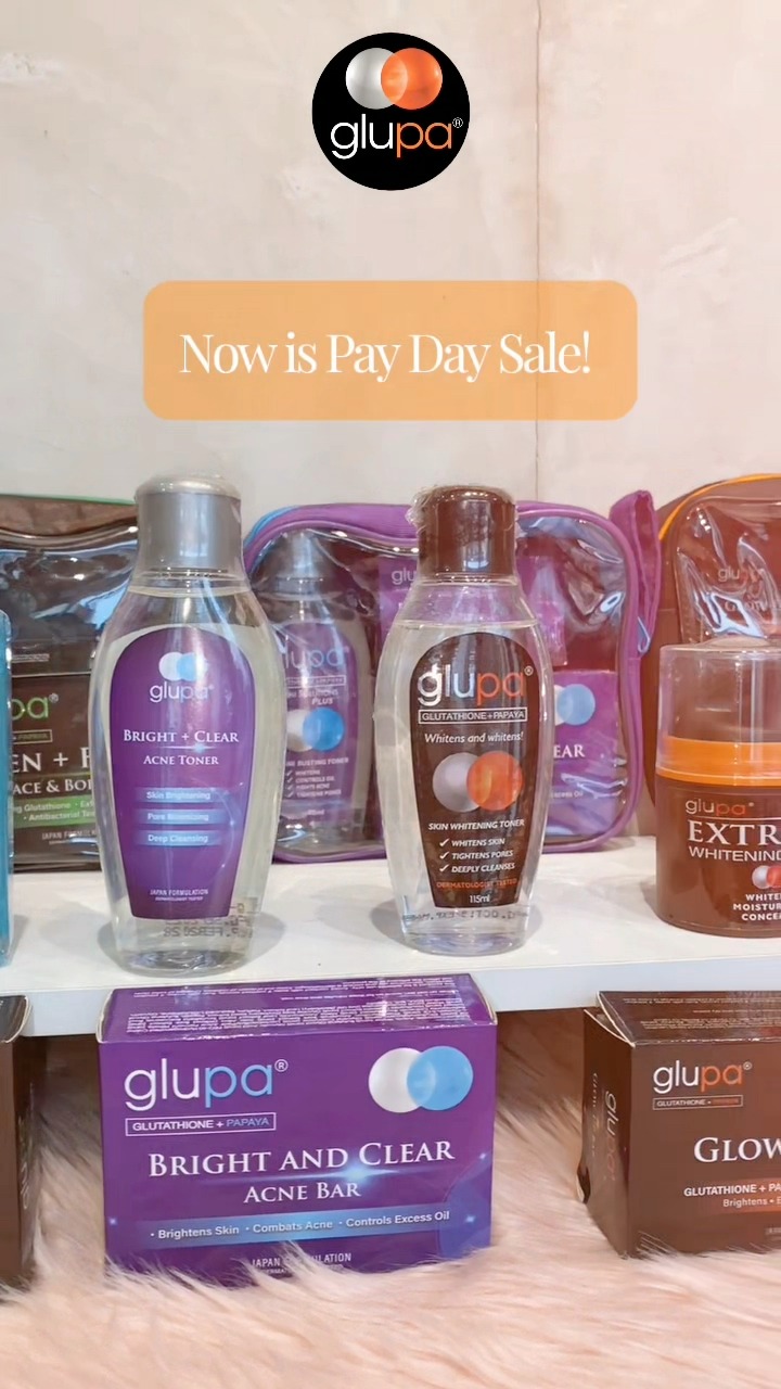 glupa glutathione 💸 Payday Sale is here! Get up to 10% OFF on selected products., Rain or shine, deserve mong mag-glow. Shop now before the promo ends! 💖, #GLUPA #PayDaySale | GLUPA Immune System Supplements and Allergy Support