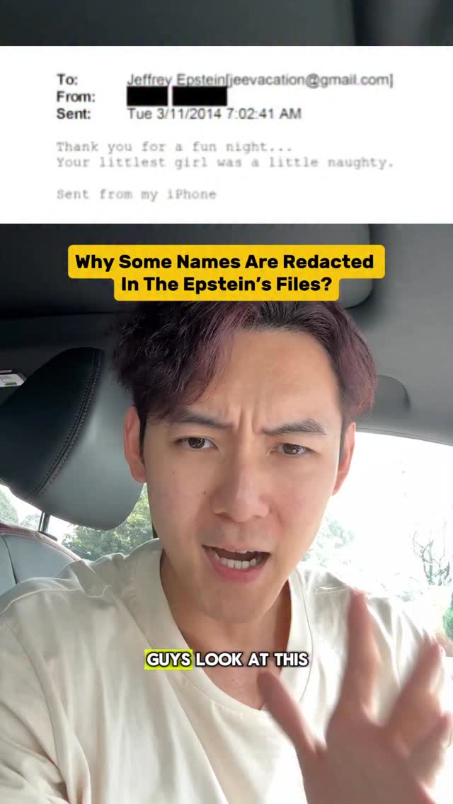 Do you guys think those redacted names are important people? #epstein # ...