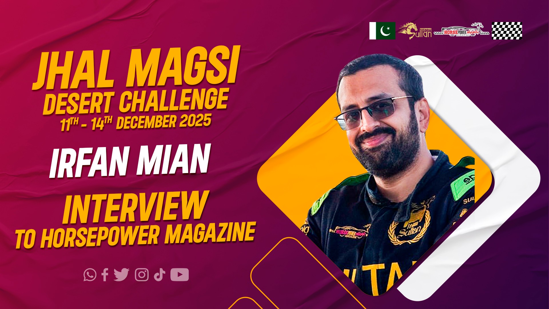 Irfan Mian || B-Prepared Category Racer || Interview || Jhal Magsi ...