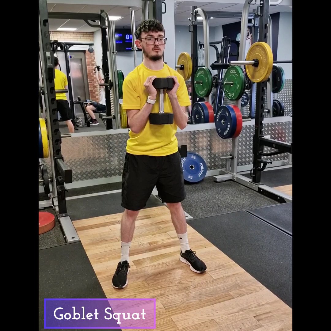 Goblet Squat Goblet squats are next up on our Muscle of the Month ...