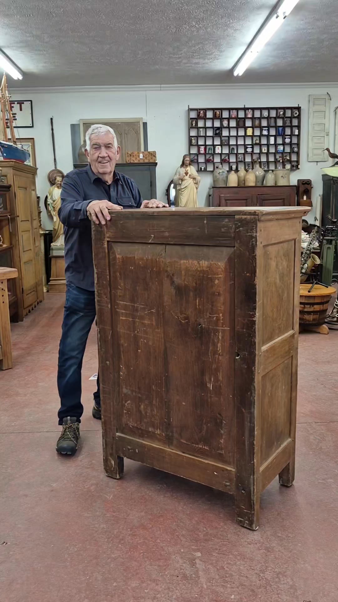 𝔼𝕟 𝕡𝕣𝕚𝕞𝕖𝕦𝕣 ️ Exceptionnelle petite armoire Québécoise d'esprit Louis ...