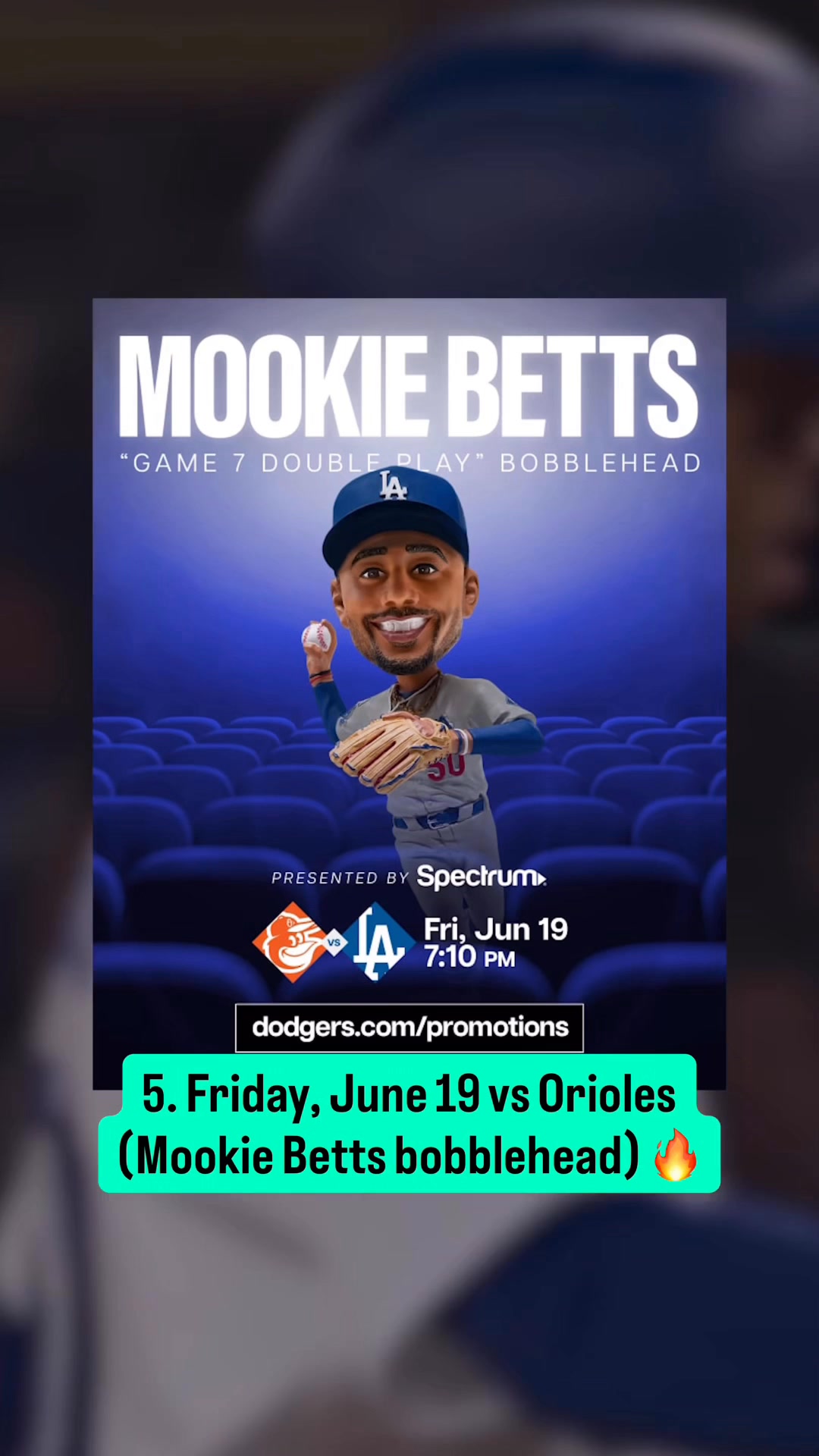 Here are 6 Dodgers games in June that you need to attend 🔥 6/07