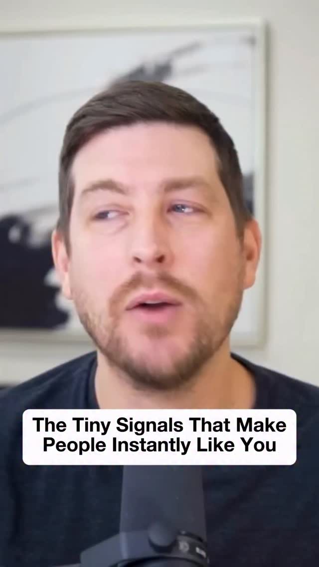 The Tiny Signals That Make People... - Vanessa Van Edwards | Facebook