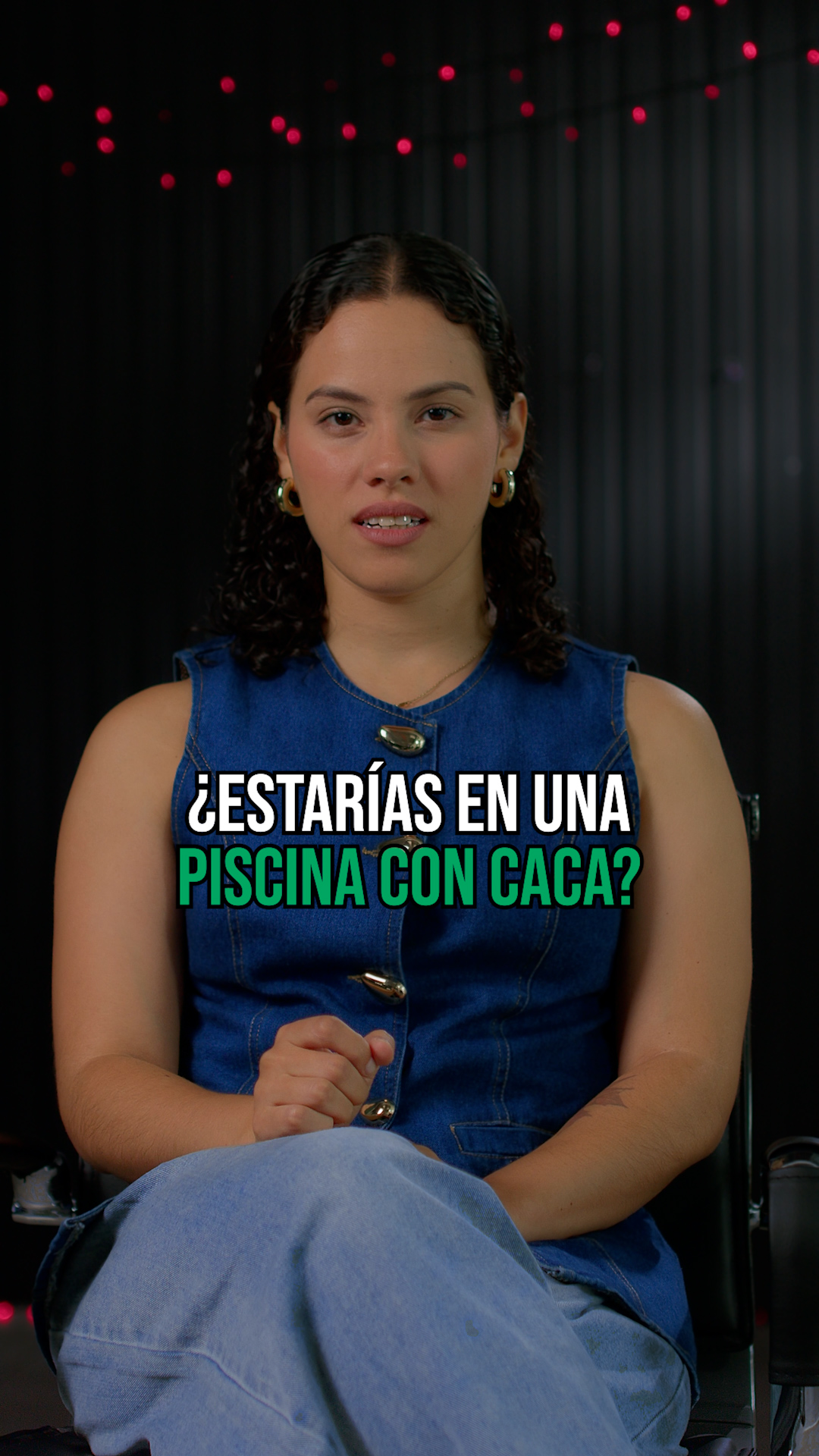¿Estarías en una piscina con caca? | Frases | Facebook