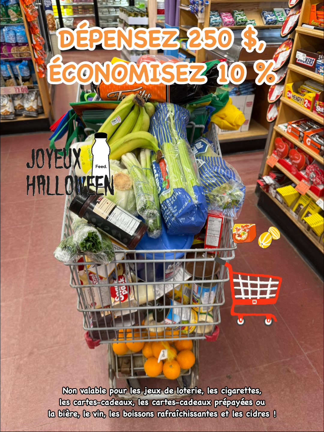 Grand jour du panier! Chaque mercredi achetez 250$ et obtenez 10% de ...