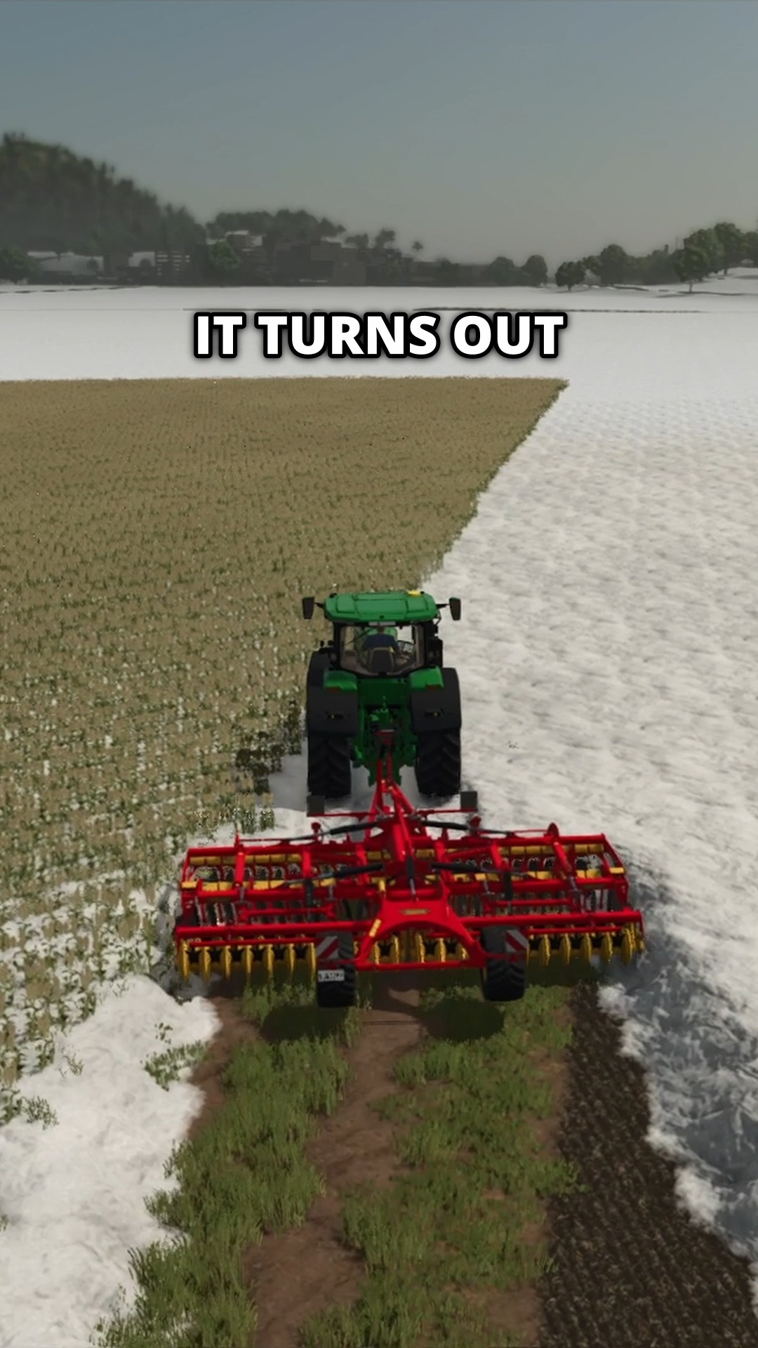 CAN A DISK HARROW REMOVE SNOW?! More videos on my Youtube channel FS ...