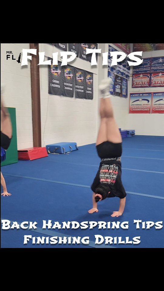 Do you want a stronger back handspring? These drills will help to ...