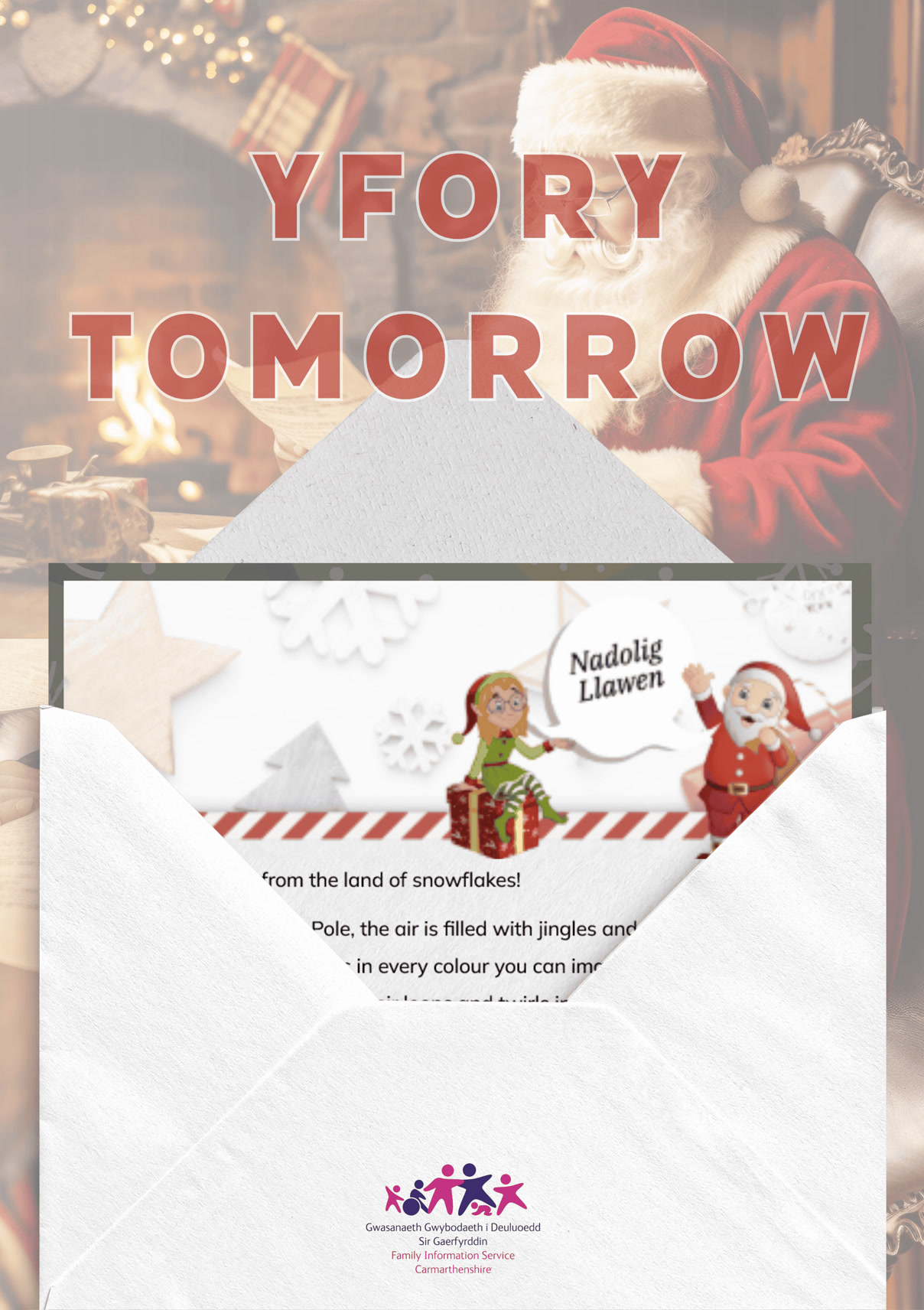 Yfory 🎅 Tomorrow 🎅 | Gwybodaeth i Deuluoedd Sir Gâr - Carmarthenshire ...