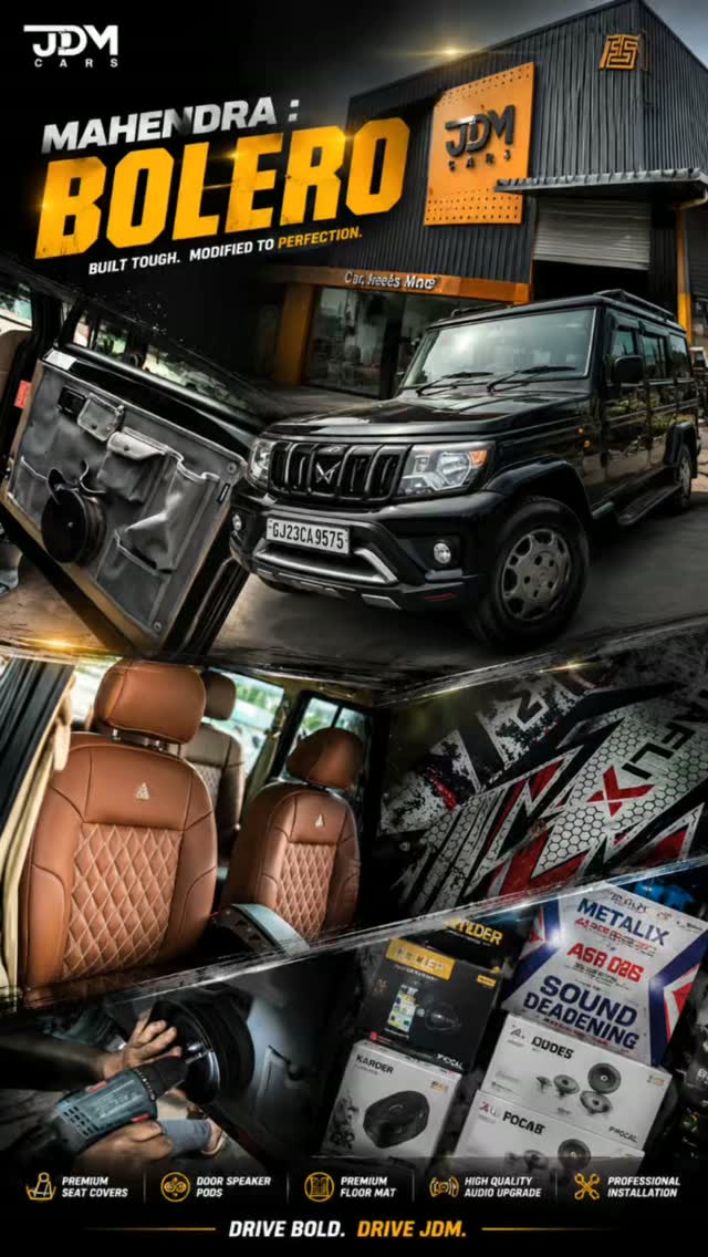 This Mahindra Bolero gets a complete JDM Cars makeover - from